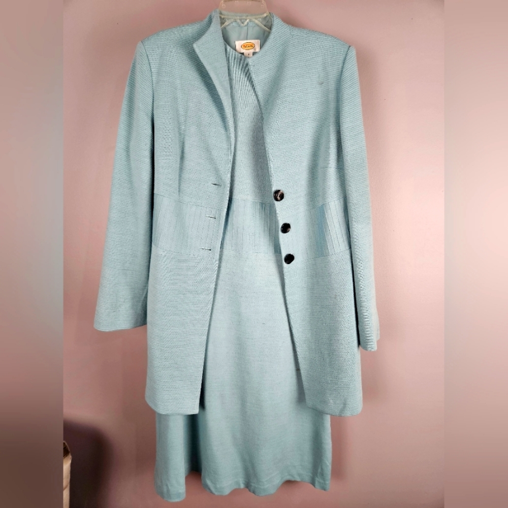 Talbots 2pc Wool Blend Dress